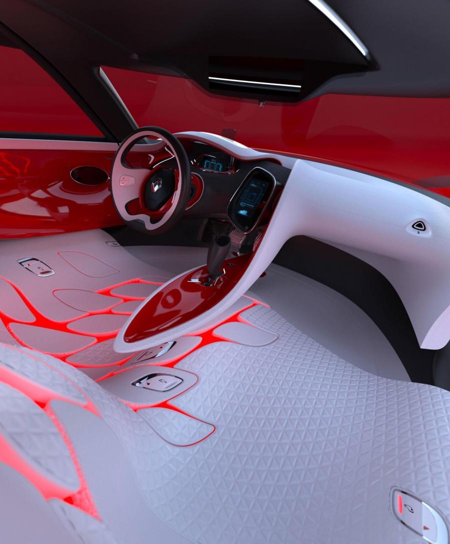 Интерьер Renault DeZir Concept 2010 года  (фото 5 из 56)